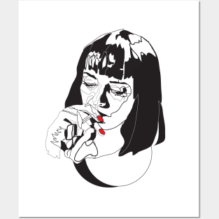 Mia Wallace - Pulp Fiction Posters and Art